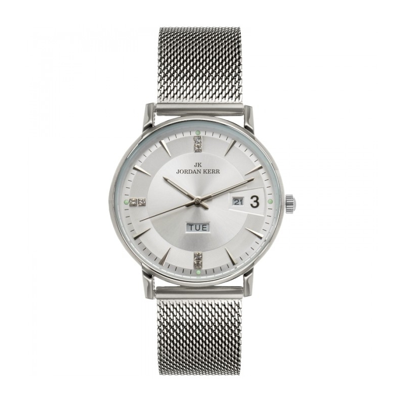 Женские наручные часы Jordan Kerr L1059 IPS Silver