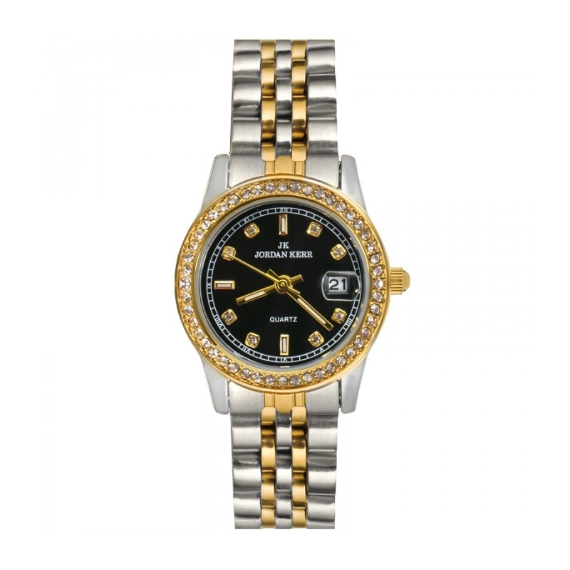 Женские наручные часы Jordan Kerr L1062 IPS-IPG Black