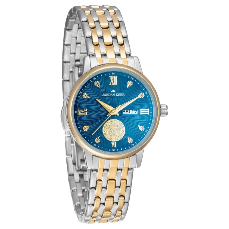 Женские наручные часы Jordan Kerr L1071 IPS-IPG Blue