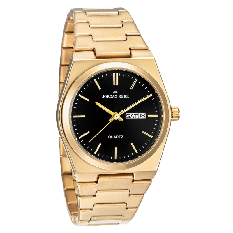 Мужские наручные часы Jordan Kerr L1072 IPG Black