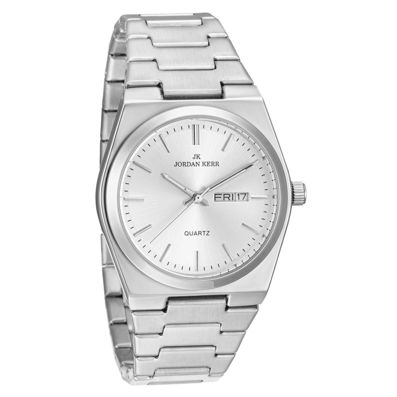 Мужские наручные часы Jordan Kerr L1072 IPS Silver