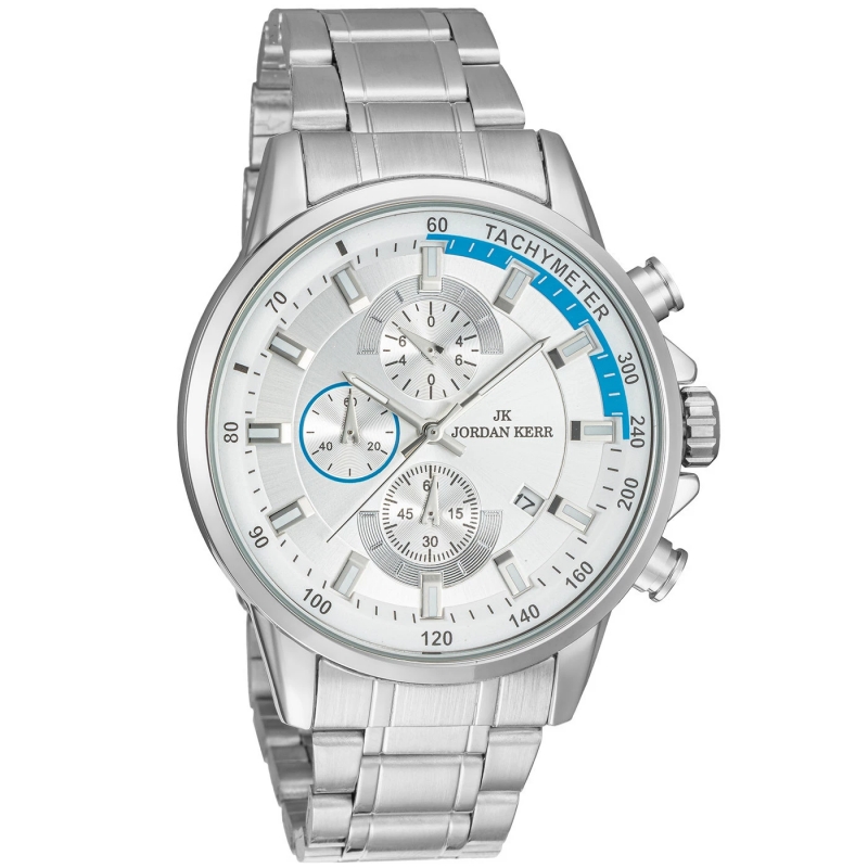 Мужские наручные часы Jordan Kerr L1075 IPS White