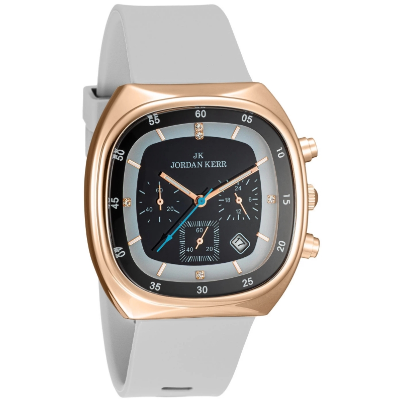 Женские наручные часы Jordan Kerr L1077 IPRG Grey