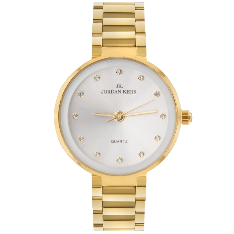 Женские наручные часы Jordan Kerr P9003 IPG Silver