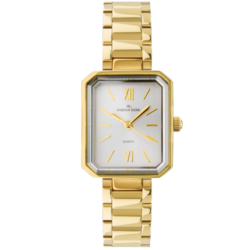 Женские наручные часы Jordan Kerr P9004 IPG Silver
