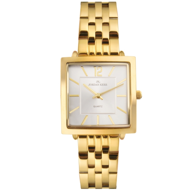 Женские наручные часы Jordan Kerr P9010 IPG Silver